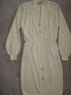 Vintage St. John by Marie Gray sz 8 Santana Knit Dress