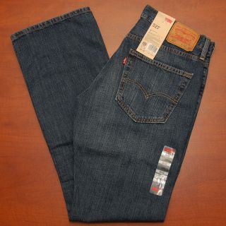   Boot Cut Jeans Indie Blue 4258 Slim Zip Fly Wisker Wash Levis Jean