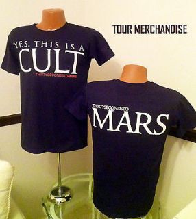 NEW THIRTY  30 SECONDS TO MARS Yes, This Is A Cult Black Concert T 
