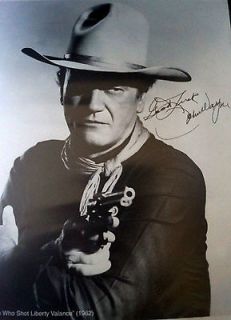 John Wayne from The Man who Shot Liberty Valance with Colt Firearms 