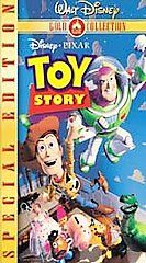 Toy Story VHS, 2000, Special Edition Clam Shell Gold Collection