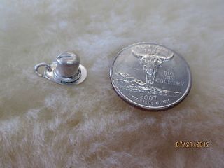 Vintage Sterling Silver 10 Gallon Hat D328