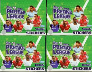 Boxes of Topps 2012 Premier League Stickers Box (50 packs) NEW