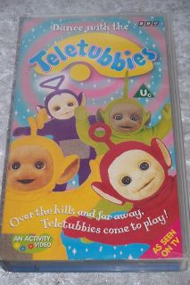 dance with the teletubbies vhs video from australia 