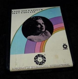 Vintage JUDY GARLAND Over the Rainbow   8 Track Cassette Tape Buy 4 