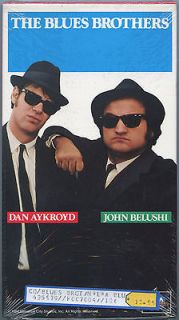 The Blues Brothers (VHS, 1990) Dan Aykroyd, John Bulushi, James Brown