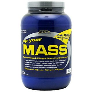 mhp up your mass vanilla 2 lb weight gainer new
