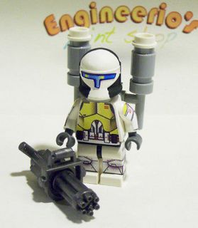 LEGO Custom scorch clone trooper delta squad minifigure army military 