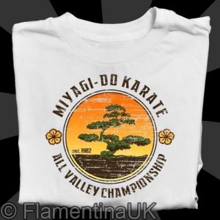 9017 BONZAI TREE W T SHIRT inspired by KARATE KID MIYAGI DO kung fu