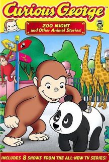 Curious George Zoo Night and Other Animal Stories (DVD, 2007)