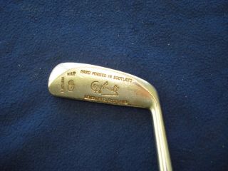 Vintage George Nicoll Hand Forged Putter Scotland Golf Club