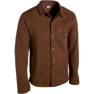 kavu bruce b shirt jacket men s xl graphite and mahogany