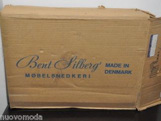 Bent Silberg Mobelsnedkeri Danish Mid CenturyTea​k Nesting Table Set 
