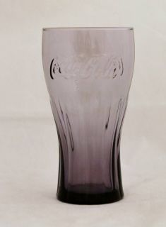 Purple Coca Cola McDonalds Glass    US ONLY
