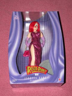Jessica Doll Disney Mattel Who Framed Roger Rabbit ? Doll & Box M,NM 