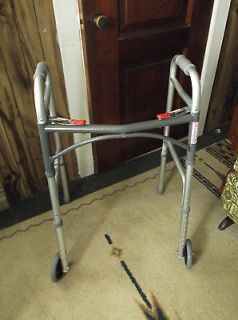 medical walker with 5 fixed wheels  25