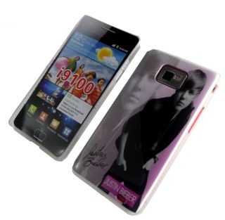 JUSTIN BIEBER SINGER BAND HARD CASE COVER FOR SAMSUNG GALAXY S2 I9100