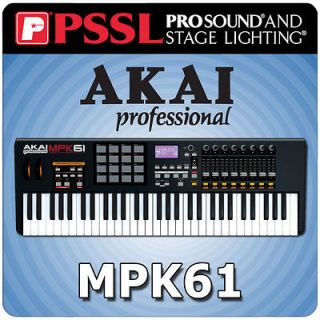 Akai MPK61 USB/ MIDI Keyboard Controller USB & Midi Keyboard 
