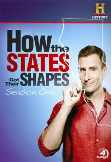 How the States Got Their Shapes Season 1 DVD, 2011, 4 Disc Set