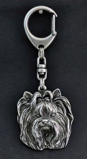 Yorkshire Terrier Yorkie York keyring keychain ART DOG Йорк 