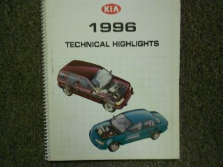 1996 KIA Sportage Sephia Technical Highlights Service Repair Manual 