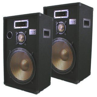 15 concert stage dj pro audio speakers pair new ppb15