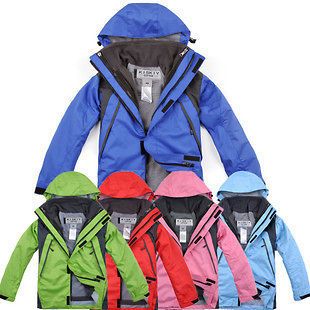 NEW Kids Outdoor Waterproof Jacket with detachable Fleece Jacket XS S 