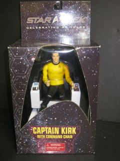 star trek captain kirk with command chair 40 years expedited