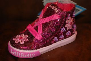 Toddler Shoes Lelli KellyJasmine Baby Mid / Purple Glitter / Size 7 