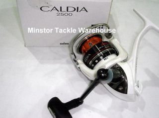 daiwa caldia 2500 spinning reel white from malaysia time left