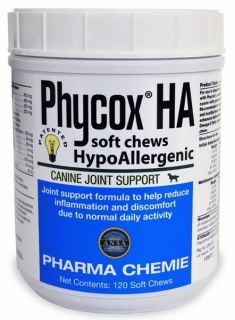   Phycox Soft chews 120ct. Canine Joint Support Exp 2015 
