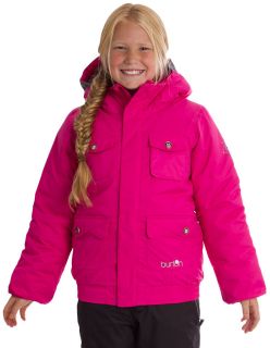 NEW $120 BURTON KIDS/GIRLS/YOU​TH SNOWBOARD/SKI TWIST BOMBER JACKET 