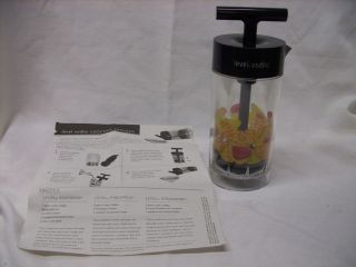 LEVEL VODKA   ( By Absolut )   PROMO FRUIT INFUSER BARWARE PRESS *NEW 