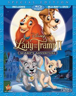 Lady and the Tramp II Scamps Adventure (Blu ray/DVD, 2012, 2 Disc 