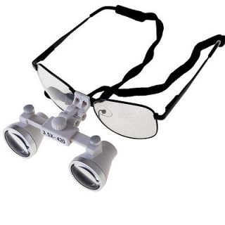 New Dental 3.5x420mm magnifier Loupe binocular lens glasses Surgical 