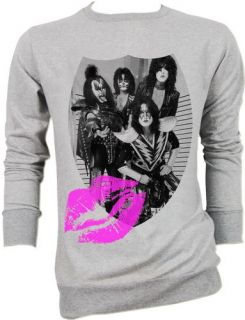   Boom Over Europe Hard rock heavy metal VTG Gray Sweater Jumper S,M,L