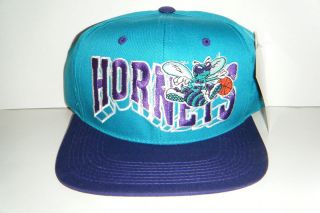 Charlotte Hornets NEW Vintage original Snapback HAT authentic cap Rare 