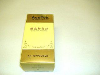 Acupuncture needle AcuTek 100 Disposable Needles/ box (0.25mmx40mm 