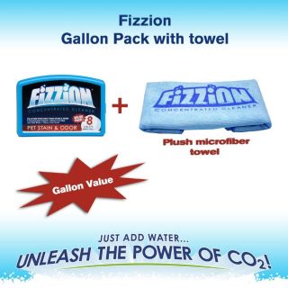   Stain Odor Remover 8 Tablets Refill Non toxic CO2 Power & Microfiber