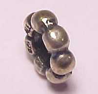retired authentic pandora ale 925 sterling silver big bubble spacer