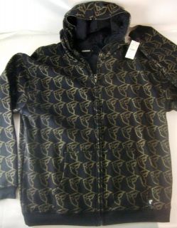 rare new famous stars and straps gold boh hoodie fsas m