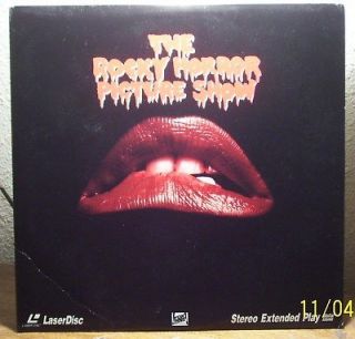 The Rocky Horror Picture Show 75 FS LASERDISC LD w/15th Anniversary 