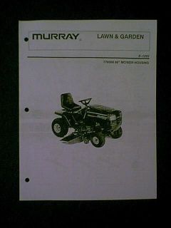 murray riding mower 46 deck s 1255 776008 parts manual