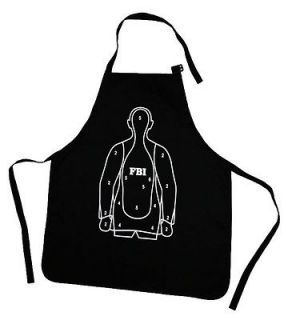 fbi silhouette cooking apron brand new from canada time