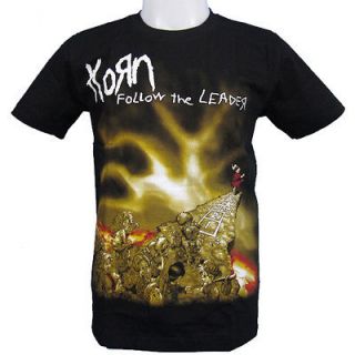 korn follow the leader metal t shirt s99 new size