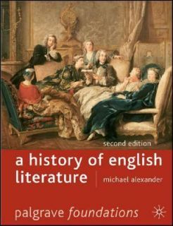 History of English Literature, Second Edition by Michael Alexander 