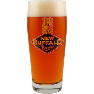 New Buffalo Brewing Craft Beer Glass   21.5 oz   Session Shaped Draft 
