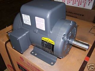 new surplus 5 hp 1phase baldor electric motor time left