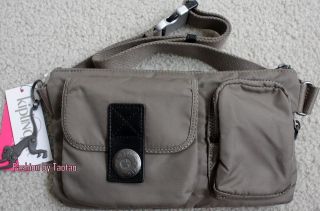 New w Tag Kipling DEWI Waist Packs ZipTop Belt Bag City Collection 
