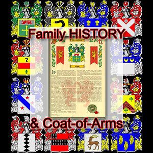   Name History   Coat of Arms   Family Crest 11x17 MARLOWE TO MCMILLAN